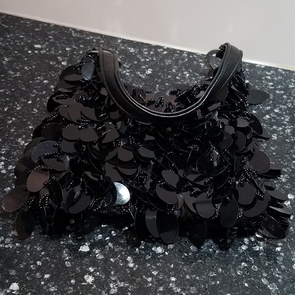Mini Sequins and Beads Bag - Picture 2 of 4